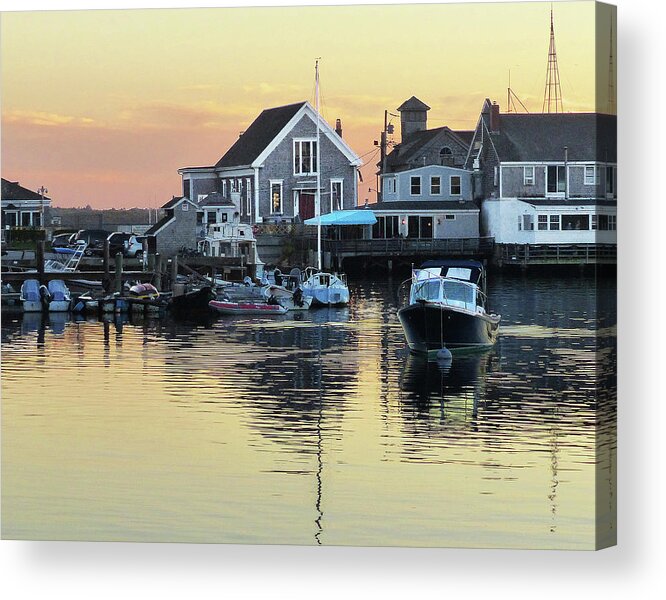Woods Hole Acrylic Print featuring the photograph Woods Hole #1 by Carl Sheffer
