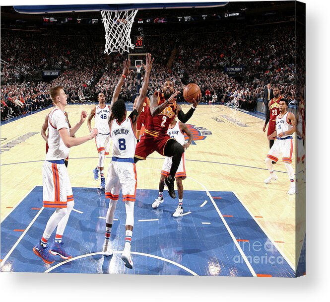 Kyrie Irving Acrylic Print featuring the photograph Kyrie Irving by Nathaniel S. Butler