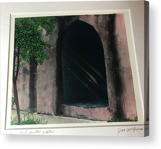 Landscape Acrylic Print featuring the photograph Enter #3 by Jean Wolfrum