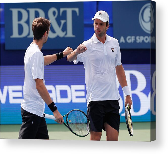 Andreas Siljeström Acrylic Print featuring the photograph BB&T Atlanta Open - Day 7 #4 by Kevin C. Cox