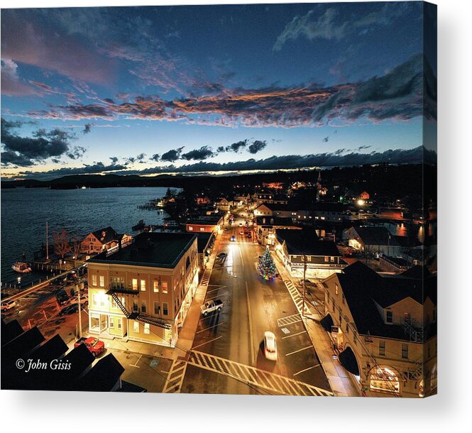  Acrylic Print featuring the photograph Wolfeboro #5 by John Gisis