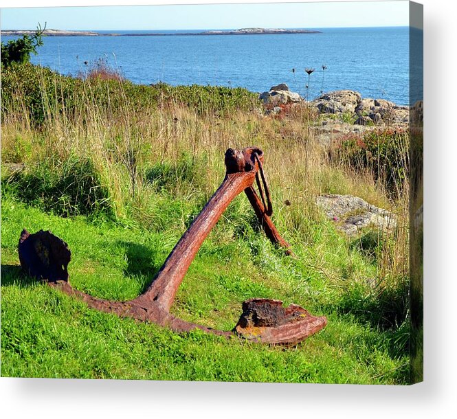 Anchor Acrylic Print featuring the photograph Anchored by Corinne Rhode