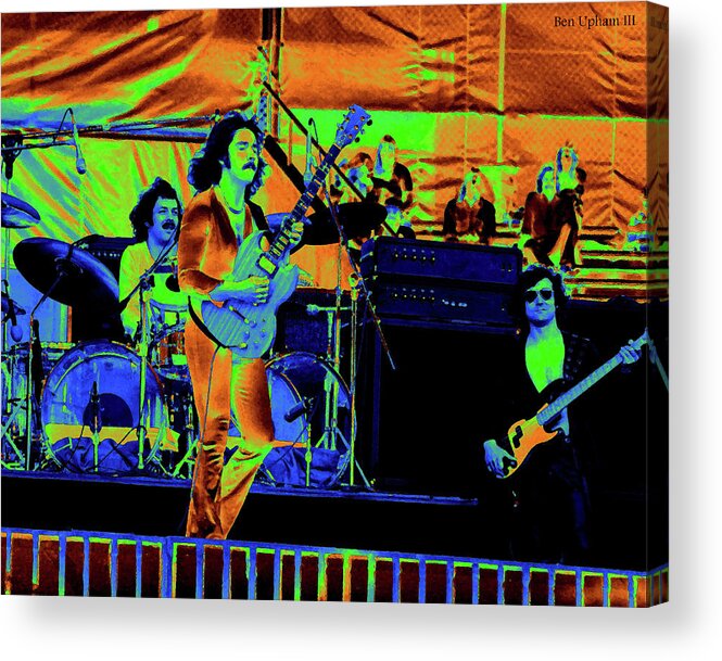 Blue Oyster Cult Acrylic Print featuring the photograph Boc Vra#4 by Benjamin Upham III