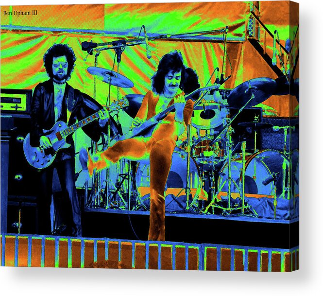 Blue Oyster Cult Acrylic Print featuring the photograph Boc Vra#5 by Benjamin Upham III