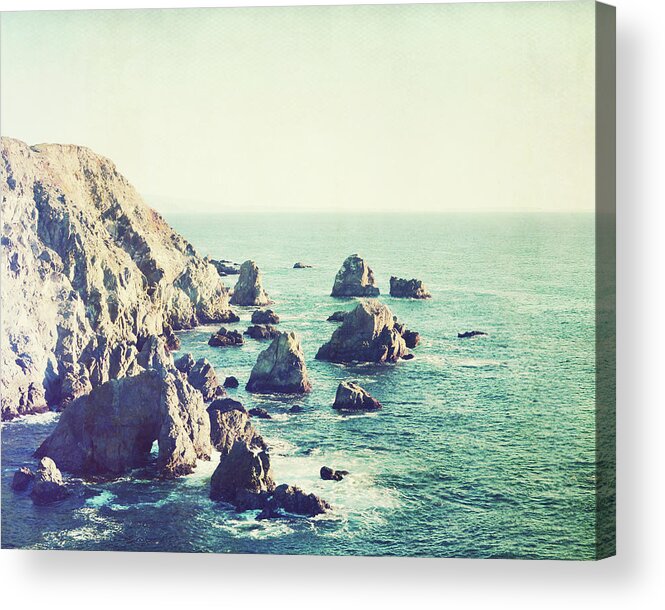 Coastal Acrylic Print featuring the photograph California Beauty by Lupen Grainne
