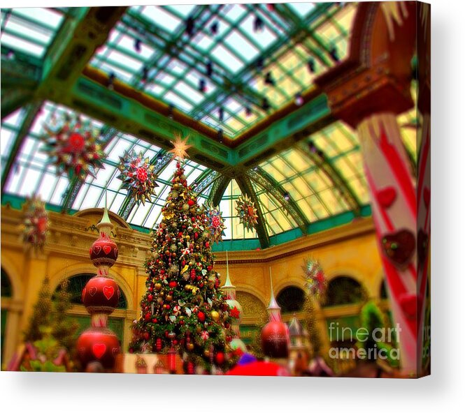  Acrylic Print featuring the photograph Christmas Candy by Rodney Lee Williams