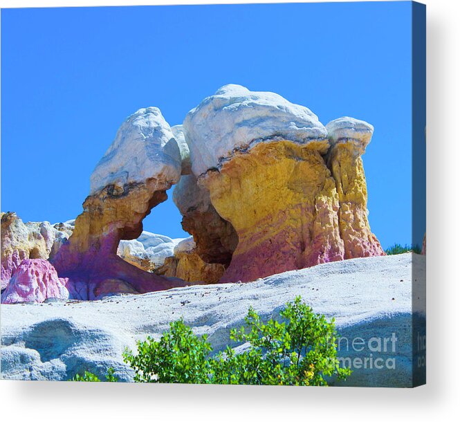 Rocks Acrylic Print featuring the photograph Colors of Colorado by Shirley Dutchkowski
