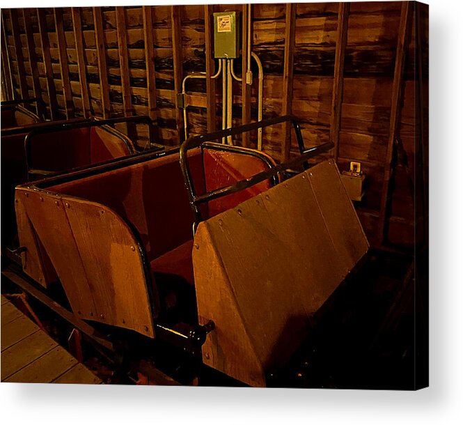 Roller Coaster Acrylic Print featuring the photograph Deadwood Coaster by Lee Darnell