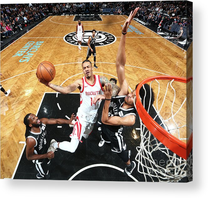 Nba Pro Basketball Acrylic Print featuring the photograph Gerald Green by Nathaniel S. Butler