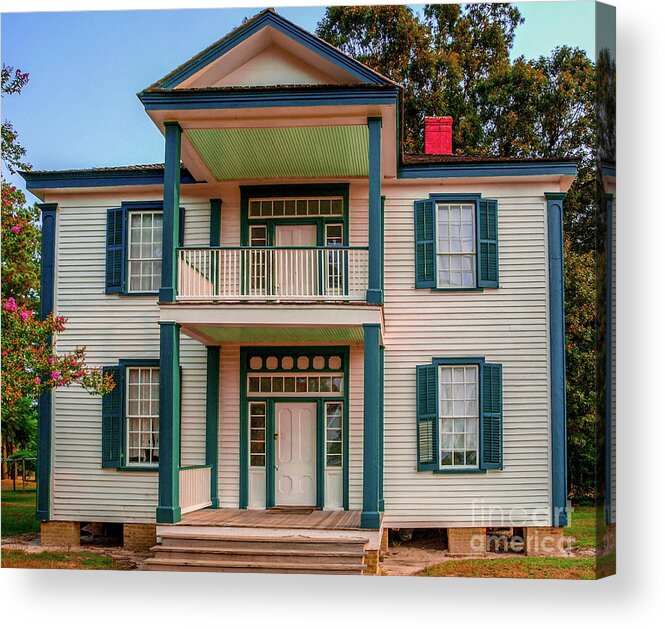 House Acrylic Print featuring the photograph Harper House #1 by Tom Claud