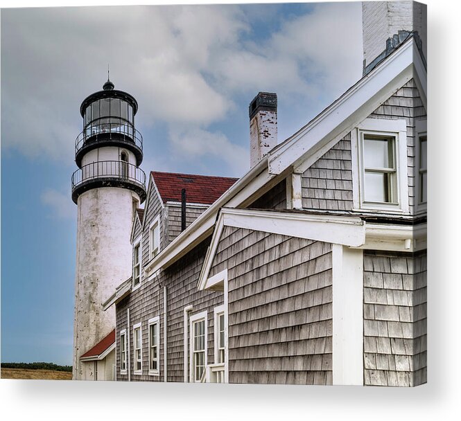 Cape Cod Lighthouse Acrylic Print featuring the photograph Highland Lighthouse III by Marianne Campolongo