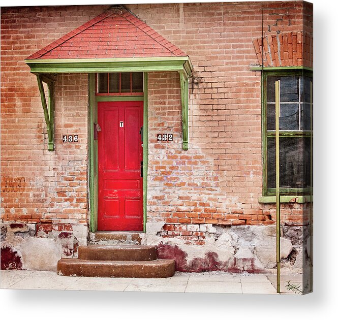Doors Acrylic Print featuring the photograph In Between by Carmen Kern