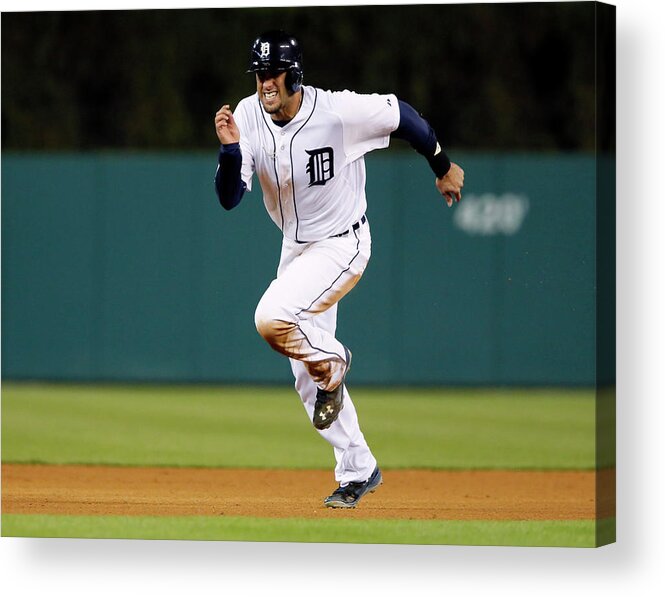 Baseball Catcher Acrylic Print featuring the photograph J. D. Martinez by Duane Burleson