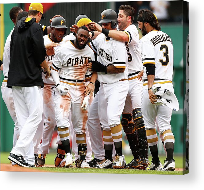 People Acrylic Print featuring the photograph Josh Harrison by Jared Wickerham