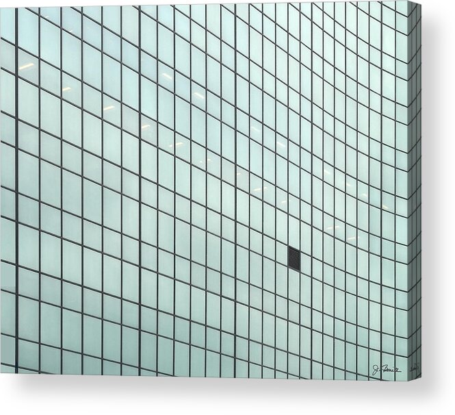 Office Building Acrylic Print featuring the photograph Modern Workplace by Joe Bonita
