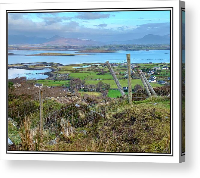 Clew Bay Acrylic Print featuring the photograph Overlooking Clew Bay by Peggy Dietz