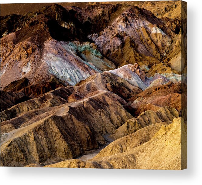 Painted Hills Acrylic Print featuring the photograph Painted Hills by GLENN Mohs