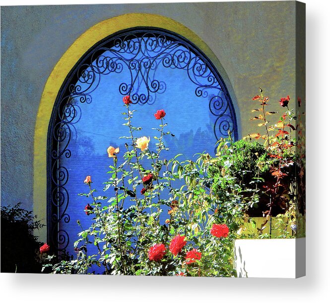 Window Acrylic Print featuring the photograph Picturesque Window by Andrew Lawrence