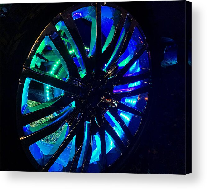 Car Acrylic Print featuring the photograph Rim 1 by Lee Darnell