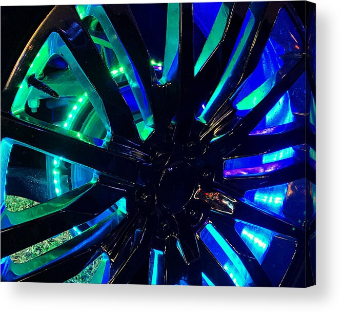 Car Acrylic Print featuring the photograph Rim 2 by Lee Darnell