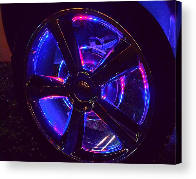 Car Acrylic Print featuring the photograph Rim 5 by Lee Darnell