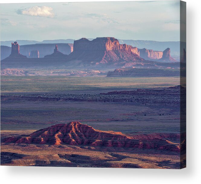  Acrylic Print featuring the photograph September 2019 Monument Valley by Alain Zarinelli