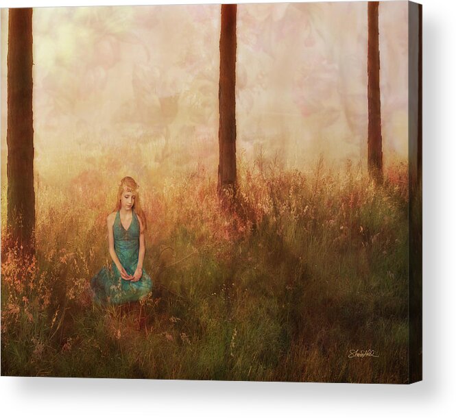 Fine Art Acrylic Print featuring the photograph Serenity by Shara Abel