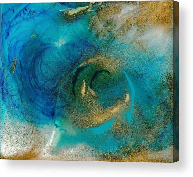  Acrylic Print featuring the painting Spiritual Paths by Doug Fischer