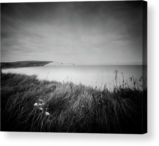  Acrylic Print featuring the photograph The Seven Sister's Sussex. by Will Gudgeon