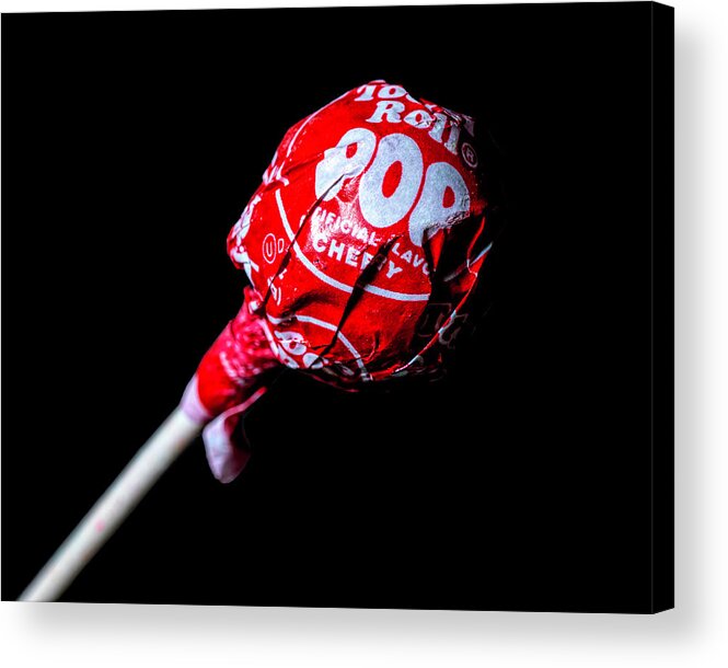 Tootsie Acrylic Print featuring the photograph Tootsie Roll Pop 3 by James Sage