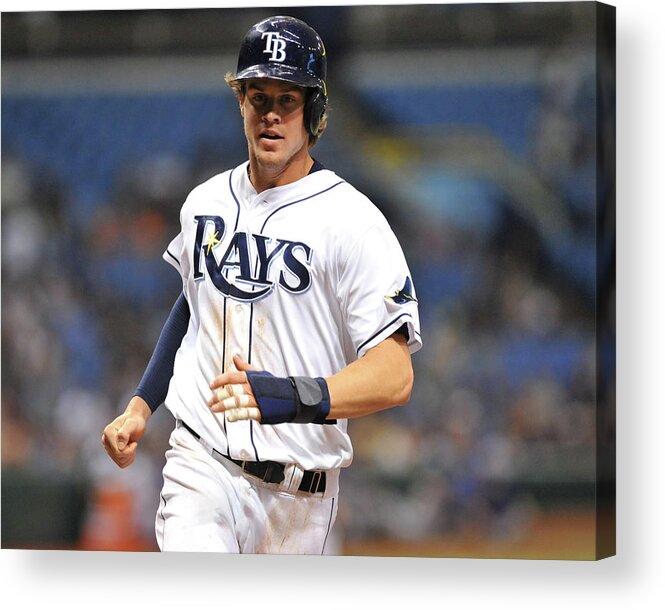 American League Baseball Acrylic Print featuring the photograph Wil Myers by Al Messerschmidt