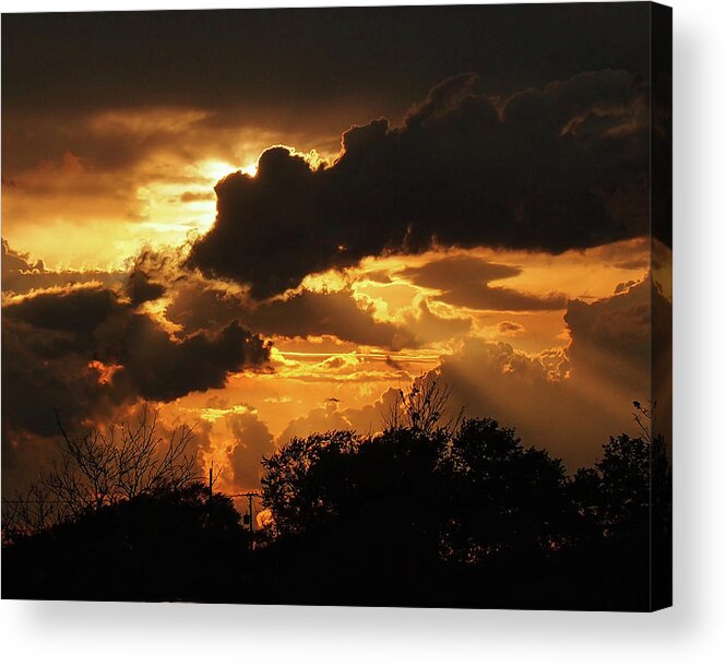 Wisconsin Acrylic Print featuring the photograph Wisconsin Sunset II by Scott Olsen