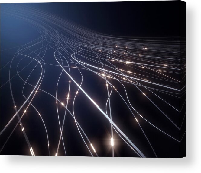 Artwork Acrylic Print featuring the photograph Connections #1 by Ktsdesign