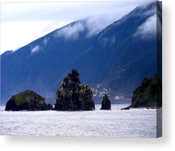 Madeira Acrylic Print featuring the photograph Madeira #1 by Jean Wolfrum