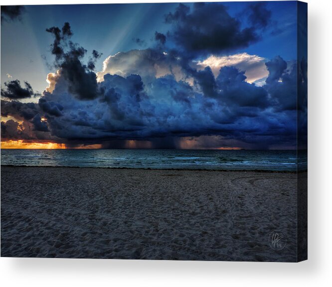 Miami Acrylic Print featuring the photograph Miami - South Beach Morning 002 by Lance Vaughn