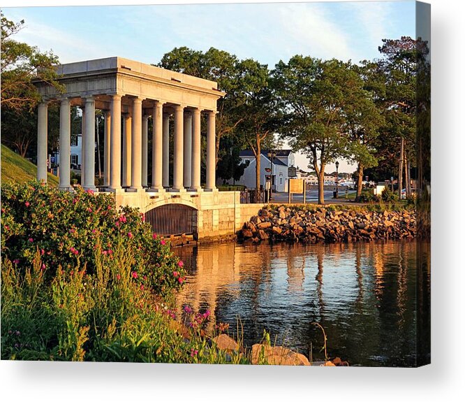 Plymouth Rock Canopy Acrylic Print featuring the photograph Plymouth Rock Canopy by Janice Drew