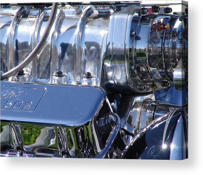 502 Acrylic Print featuring the photograph 502 Big Block by Chris Thomas