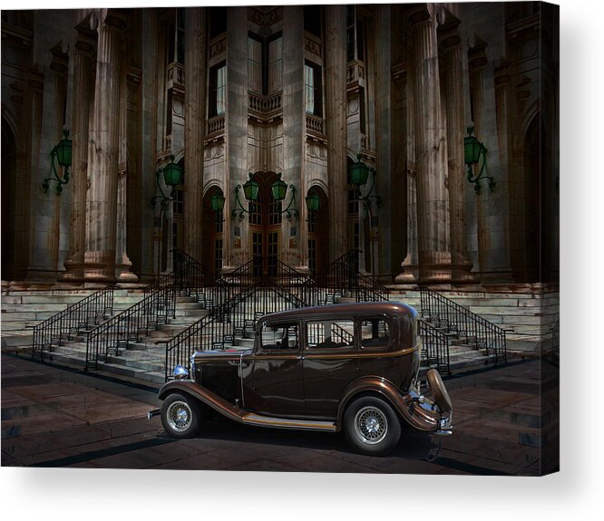 Car Acrylic Print featuring the photograph 3787 by Peter Holme III