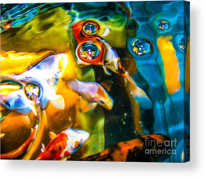  Acrylic Print featuring the photograph Water Art #2 by Gerald Kloss