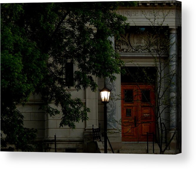 Old Building Acrylic Print featuring the photograph Twilight by Wild Thing