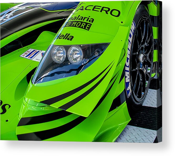 Racing Acrylic Print featuring the photograph Acura Patron Car by Scott Wyatt