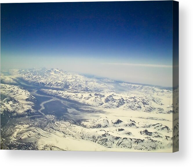 Alaska Acrylic Print featuring the photograph Alaska from 35k by Pete Trenholm