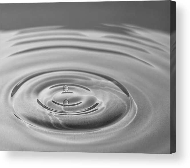 Droplet Acrylic Print featuring the photograph Alien Sphere by Georgette Grossman