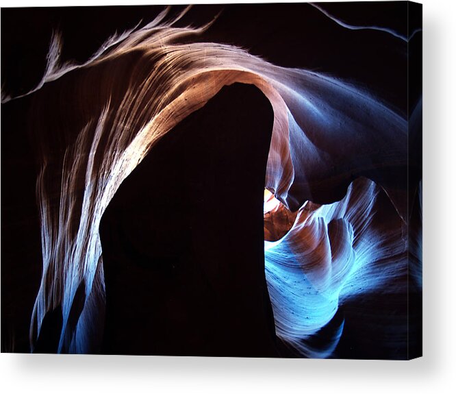 Landscapes Acrylic Print featuring the photograph Antelope Canyon 09 by JustJeffAz Photography