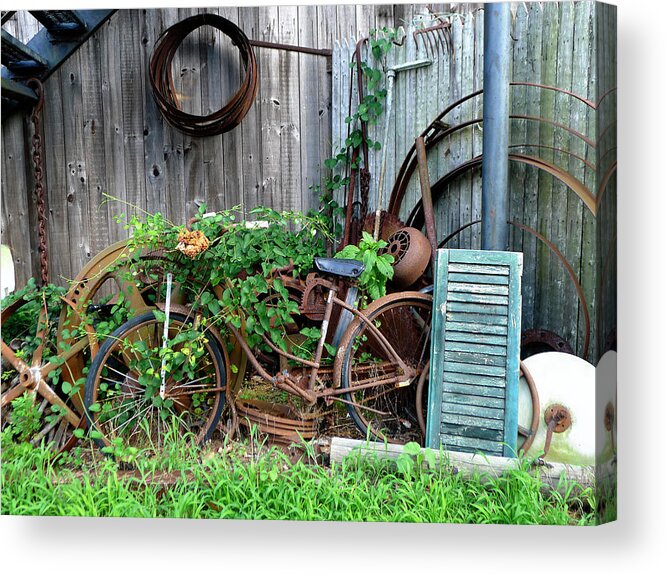 Rust Acrylic Print featuring the photograph Any Old Iron by Richard Reeve