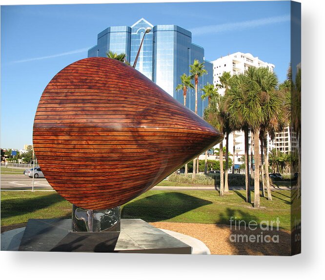 Art Acrylic Print featuring the photograph Art 2009 At Sarasota Waterfront by Christiane Schulze Art And Photography