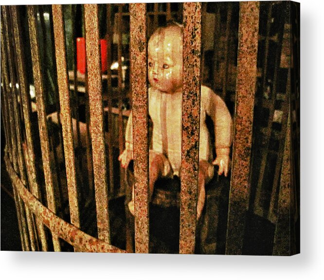 Doll Acrylic Print featuring the photograph Baby Doll by Jessica Levant