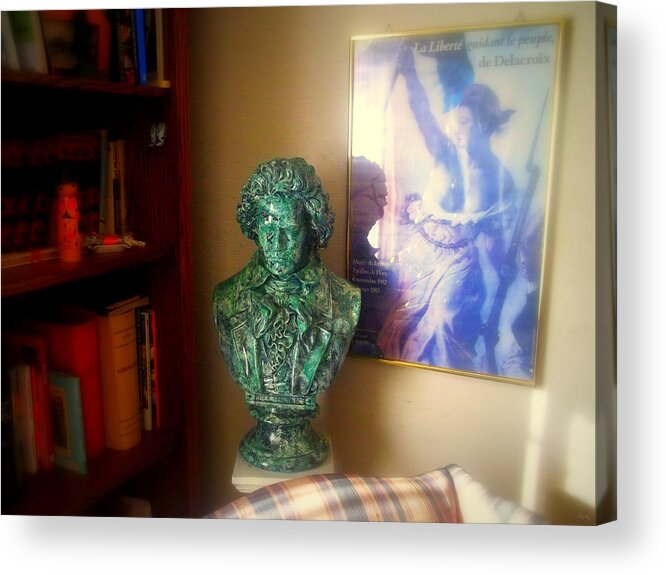 Beethoven's Corner Acrylic Print featuring the photograph Beethoven's Corner by Glenn McCarthy Art and Photography