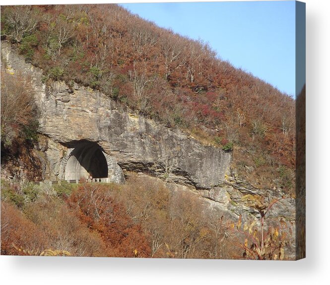 Sky Acrylic Print featuring the photograph Beetree Gap by Bill TALICH