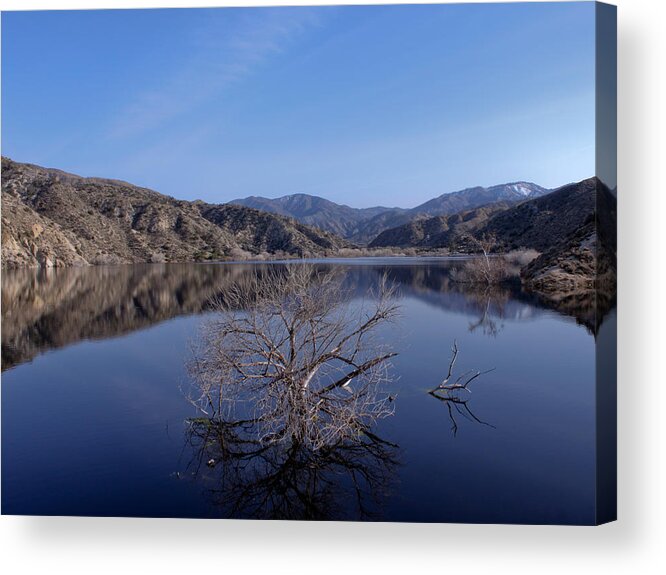 Blue Lake Acrylic Print featuring the photograph Blue Lake by Ivete Basso Photography